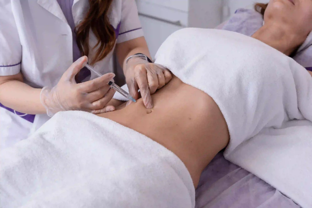 close up of body mesotherapy injections on the fem 2025 03 13 01 22 07 utc